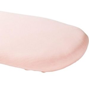 achetez Drap housse de berceau en coton bio Rose nude (50 x 83 cm) Kadolis au meilleur prix en promo