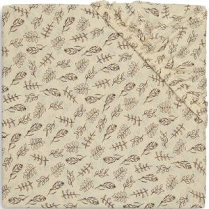 achetez Drap housse en coton Meadow Chestnut (60 x 120 cm) Jollein au meilleur prix en promo