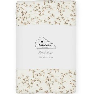achetez Drap housse en coton bio Lierre (70 x 140 cm) Cam Cam Copenhagen au meilleur prix en promo