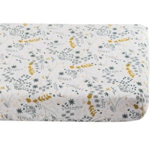 achetez Drap housse en coton bio Yukari (60 x 120 cm) Kadolis au meilleur prix en promo