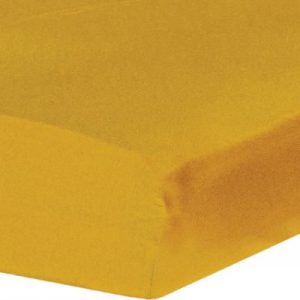achetez Drap housse en coton moutarde (70 x 140 cm) Trois Kilos Sept au meilleur prix en promo