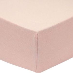 achetez Drap housse en coton vieux rose (60 x 120 cm) Trois Kilos Sept au meilleur prix en promo