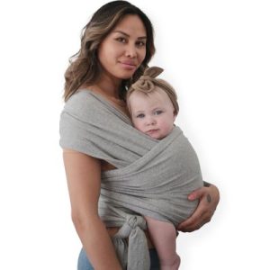 achetez Echarpe de portage Gray melange Mushie au meilleur prix en promo