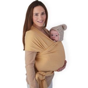 achetez Echarpe de portage Mustard Melange Mushie au meilleur prix en promo