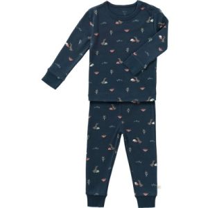 achetez Ensemble pyjama en coton bio Rabbit mood indigo size (12 mois) Fresk au meilleur prix en promo