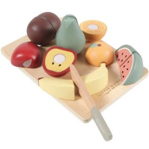 achetez Fruits en bois à découper Little Dutch au meilleur prix en promo