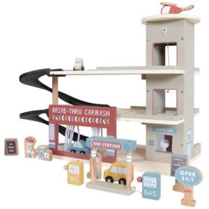 achetez Garage en bois + figurines Little Dutch au meilleur prix en promo