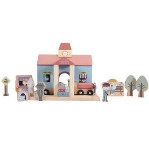 achetez Gare en bois + figurines pour circuit Little Dutch au meilleur prix en promo