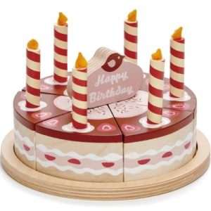 achetez Gâteau d'anniversaire en bois (14 pièces) Tender Leaf au meilleur prix en promo