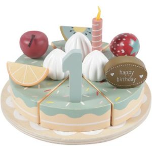 achetez Gâteau d'anniversaire en bois (26 pièces) Little Dutch au meilleur prix en promo