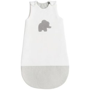 achetez Gigoteuse Tembo l'éléphant jacquard blanc (90 cm) Nattou au meilleur prix en promo
