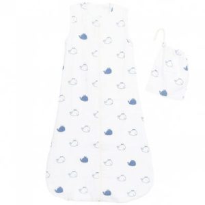 achetez Gigoteuse légère coton bio Blue baleine TOG 1 (100 cm) Sauthon au meilleur prix en promo