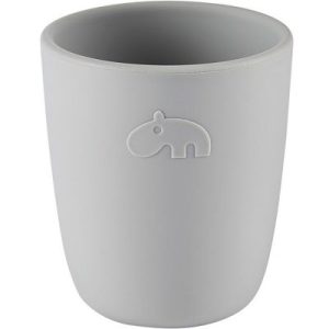 achetez Gobelet en silicone Ozzo hippopotame gris (160 ml) Done by Deer au meilleur prix en promo