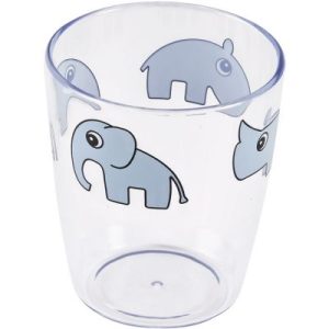 achetez Gobelet transparent Yummy Contour bleu (120 ml) Done by Deer au meilleur prix en promo