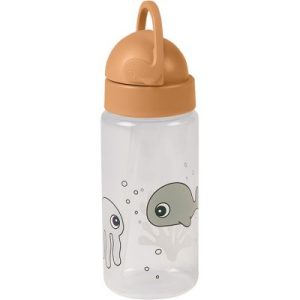 achetez Gourde à paille Sea Friends moutarde (350 ml) Done by Deer au meilleur prix en promo