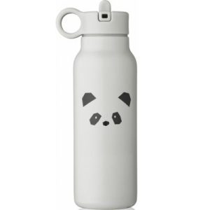 achetez Gourde isotherme Falk Panda light grey (350 ml) Liewood au meilleur prix en promo