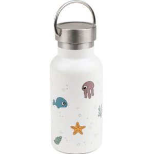 achetez Gourde isotherme Sea friends beige (350 ml) Done by Deer au meilleur prix en promo