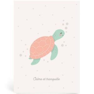 achetez Grande carte A5 tortue Calme et tranquille Zü au meilleur prix en promo