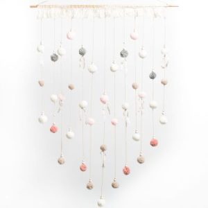 achetez Grande décoration à accrocher Pompons Arty Fêtes Factory au meilleur prix en promo