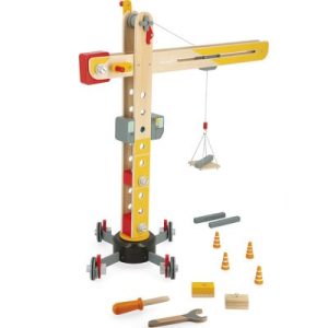 achetez Grande grue en bois Janod au meilleur prix en promo