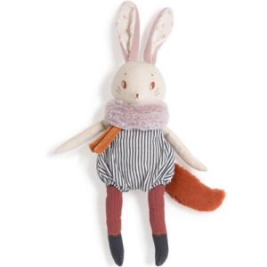 achetez Grande peluche Plume le lapin Après la pluie (44 cm) Moulin Roty au meilleur prix en promo