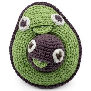 achetez Hochet Maman avocat et son bébé noyau (13 cm) MyuM au meilleur prix en promo