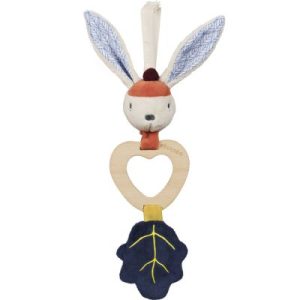 achetez Hochet à suspendre Gabin Lapin (28 cm) Ebulobo au meilleur prix en promo