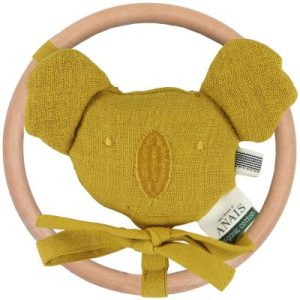 achetez Hochet anneau Koala Bliss Mustard Trixie au meilleur prix en promo