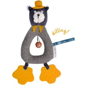 achetez Hochet anneau chat Alphonse Les Moustaches Moulin Roty au meilleur prix en promo