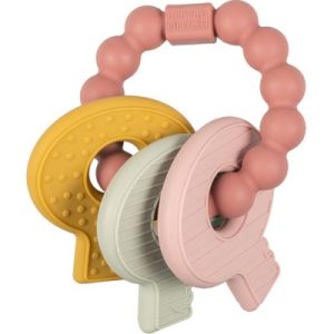 achetez Hochet de dentition trousseau de clefs rose Little Dutch au meilleur prix en promo