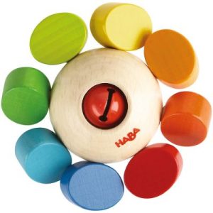 achetez Hochet en bois Ronde des couleurs Haba au meilleur prix en promo