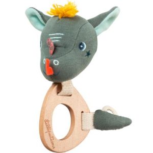 achetez Hochet en bois éco Joe le dragon Lilliputiens au meilleur prix en promo