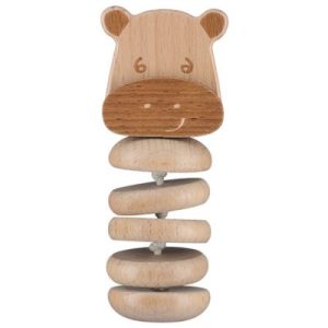 achetez Hochet en bois gling gling Hippopotame Safari Bébé Confort au meilleur prix en promo