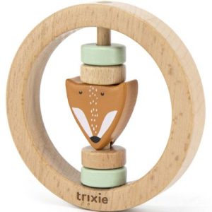 achetez Hochet en bois rond Mr Fox Trixie au meilleur prix en promo