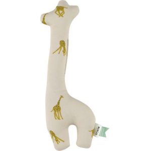 achetez Hochet girafe en coton bio Groovy girafe (26 cm) Trixie au meilleur prix en promo