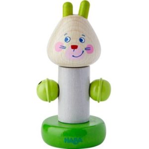 achetez Hochet musical Lapin clochettes Haba au meilleur prix en promo