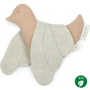 achetez Hochet oiseau Lin français sand (21 cm) Nobodinoz au meilleur prix en promo