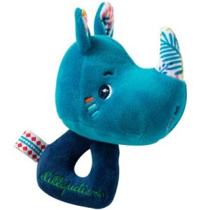 achetez Hochet peluche Marius le rhinocéros Lilliputiens au meilleur prix en promo