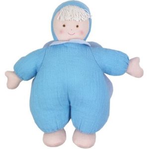 achetez Hochet peluche ange en coton bio bleu ciel (20 cm) Trousselier au meilleur prix en promo
