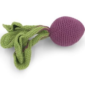 achetez Hochet peluche betterave (20 cm) MyuM au meilleur prix en promo