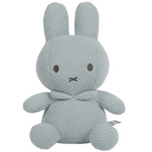 achetez Hochet peluche en tricot Miffy vert amande (20 cm) Pioupiou et Merveilles au meilleur prix en promo