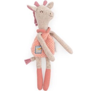 achetez Hochet peluche girafe Sous mon baobab (34 cm) Moulin Roty au meilleur prix en promo