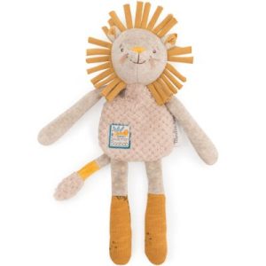 achetez Hochet peluche lion Sous mon baobab (30 cm) Moulin Roty au meilleur prix en promo