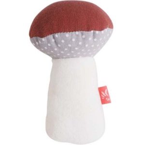 achetez Hochet pouët champignon à pois Les Amis de la forêt Kikadu au meilleur prix en promo