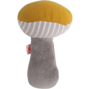 achetez Hochet pouët champignon rayures Les Amis de la forêt Kikadu au meilleur prix en promo