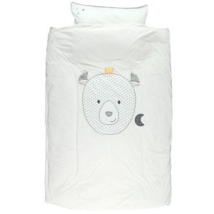 achetez Housse de couette + taie d'oreiller Timeless (100 x 140 cm) Noukie's au meilleur prix en promo