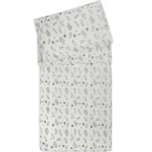 achetez Housse de couette + taie d'oreiller Wild Flowers (100 x 140 cm) Jollein au meilleur prix en promo