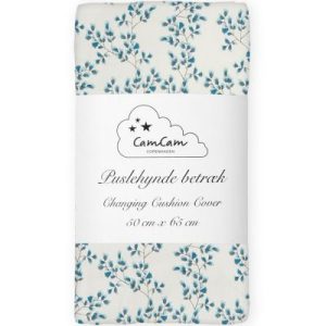 achetez Housse de matelas à langer Fiori bleu (50 x 65 cm) Cam Cam Copenhagen au meilleur prix en promo