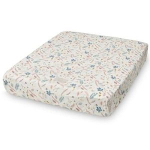 achetez Housse de matelas à langer Pressed Leaves rose (50 x 65 cm) Cam Cam Copenhagen au meilleur prix en promo