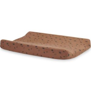 achetez Housse de matelas à langer Spot caramel (50 x 70 cm) Jollein au meilleur prix en promo
